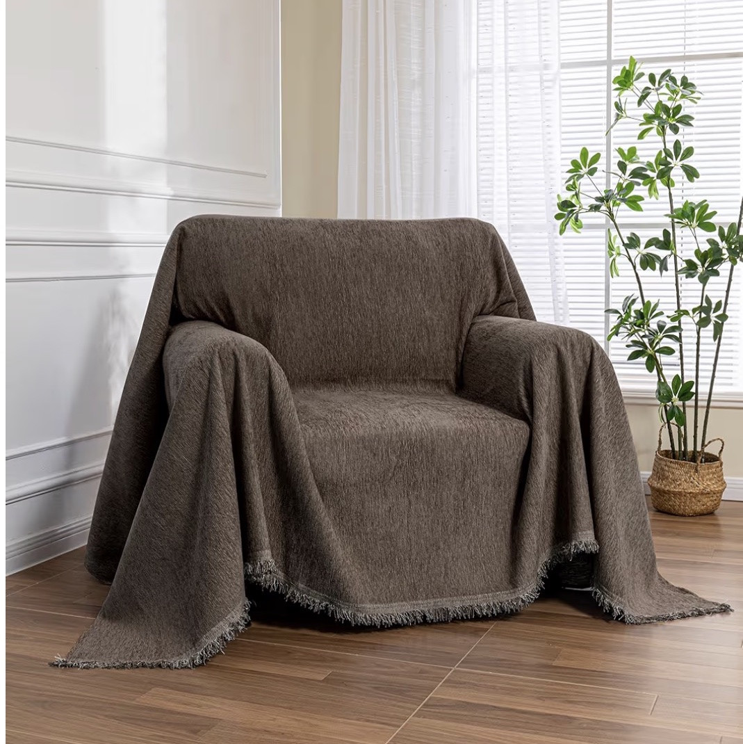 I bought 2 in dark chocolate color. For a cozy & comfy look.

#LTKHome