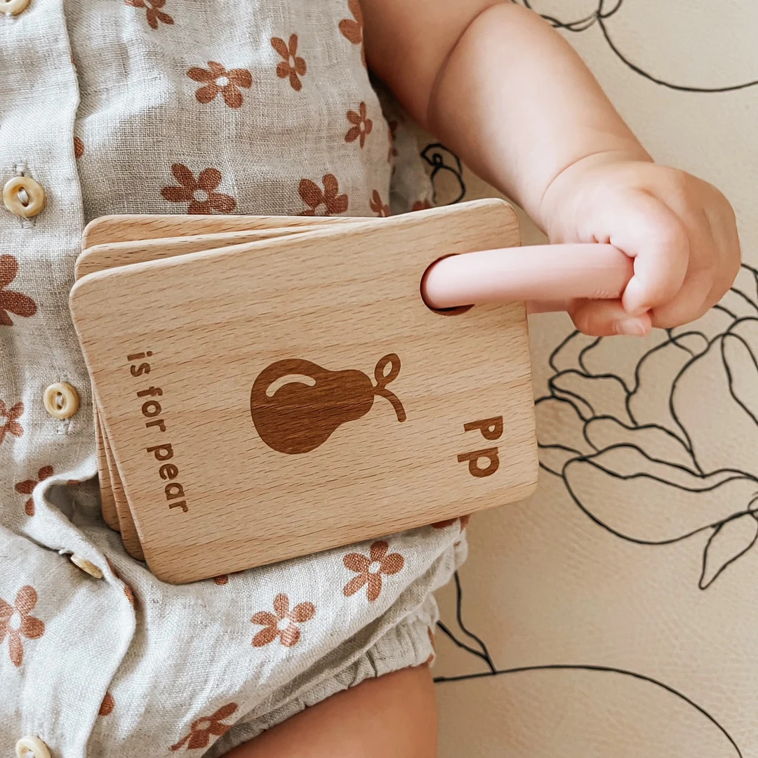 Personalised Baby Name Book Rattle / Wooden Rattle / Baby Rattle / Natural Toys - Etsy | Etsy (US)