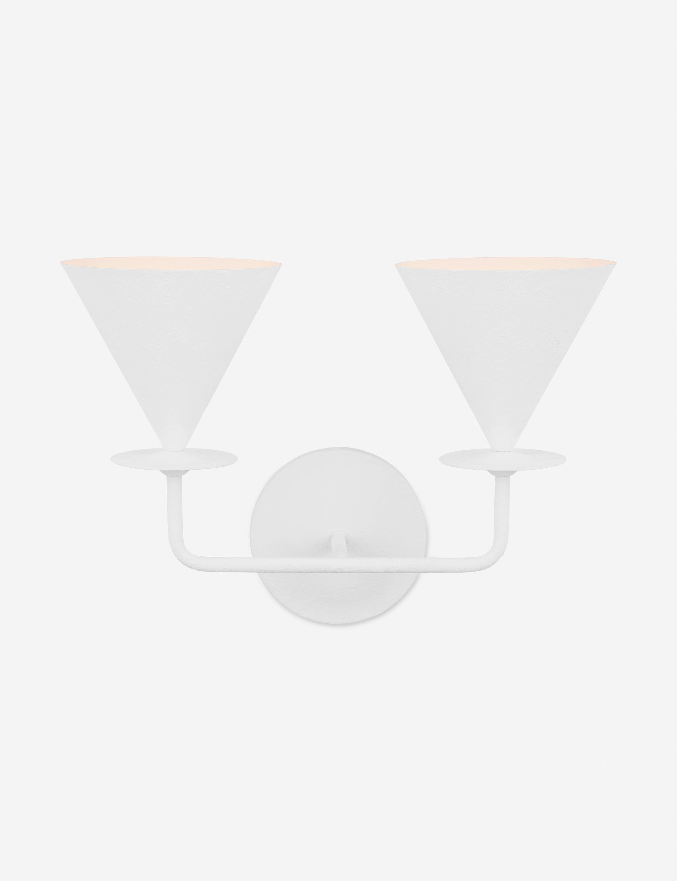 Cornet Double Sconce by Christiane Lemieux | Lulu and Georgia 