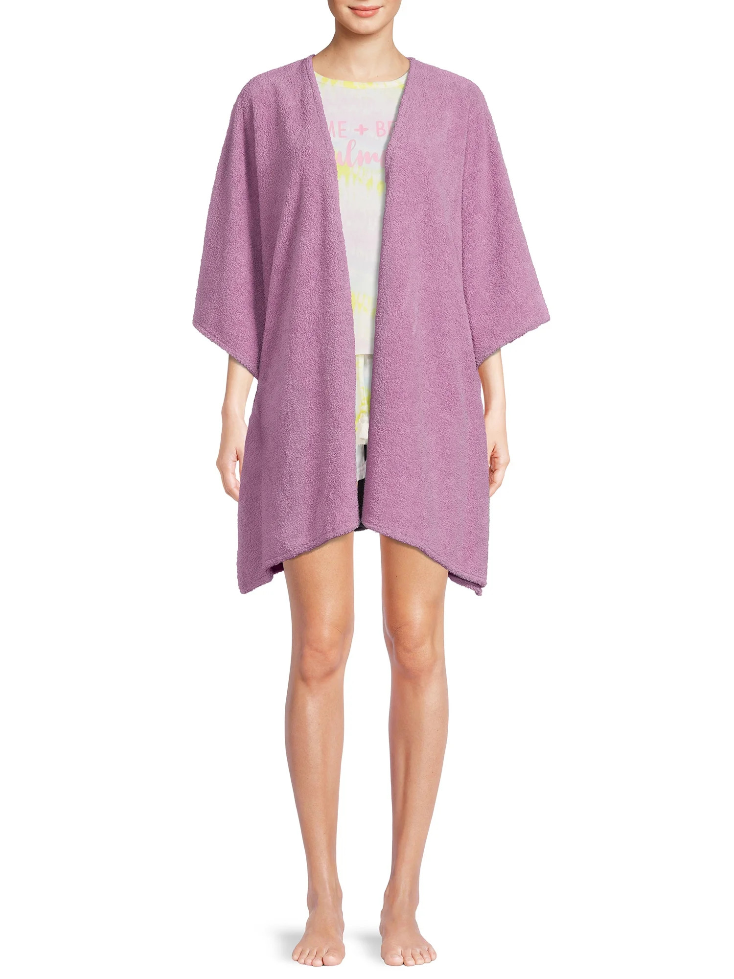 Love At First Sight Juniors’ Plush Teddy Sleep Poncho | Walmart (US)