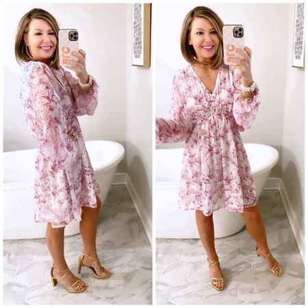 Omg! On sale now! 20perc off!! 

Love this cute v neck dress for under $30! I’m wearing an XS

Xo, Brooke