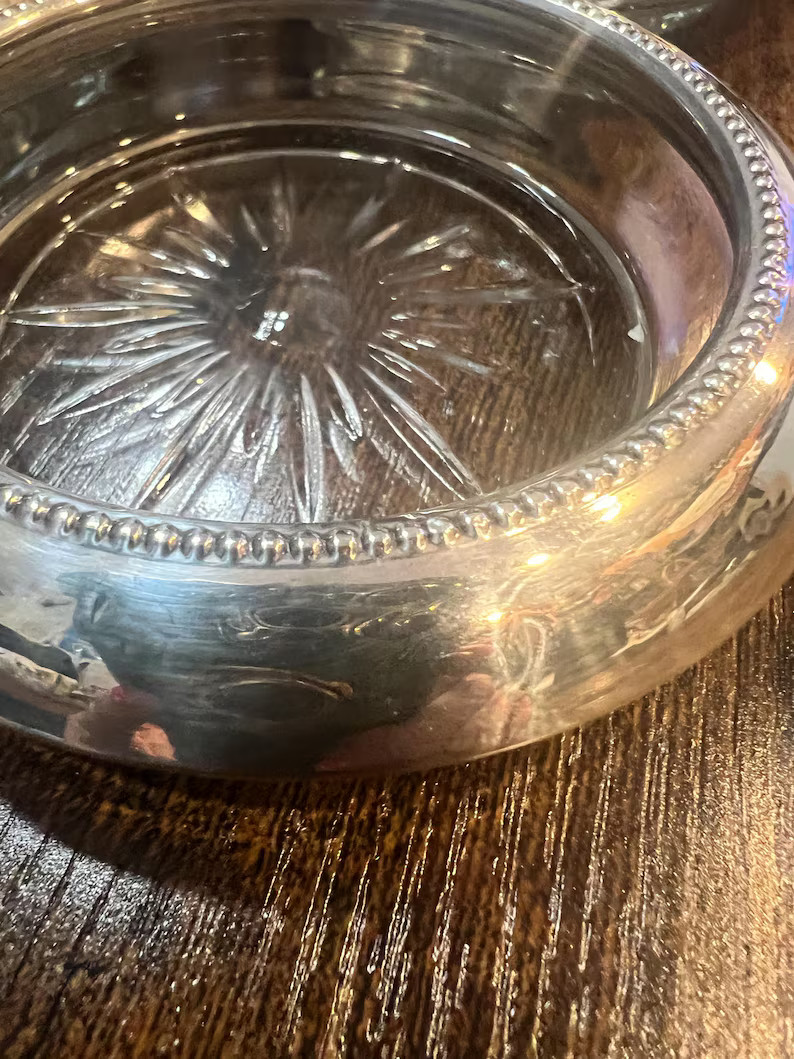 Vintage Sterling Frank M Whiting Coasters - Etsy | Etsy (US)