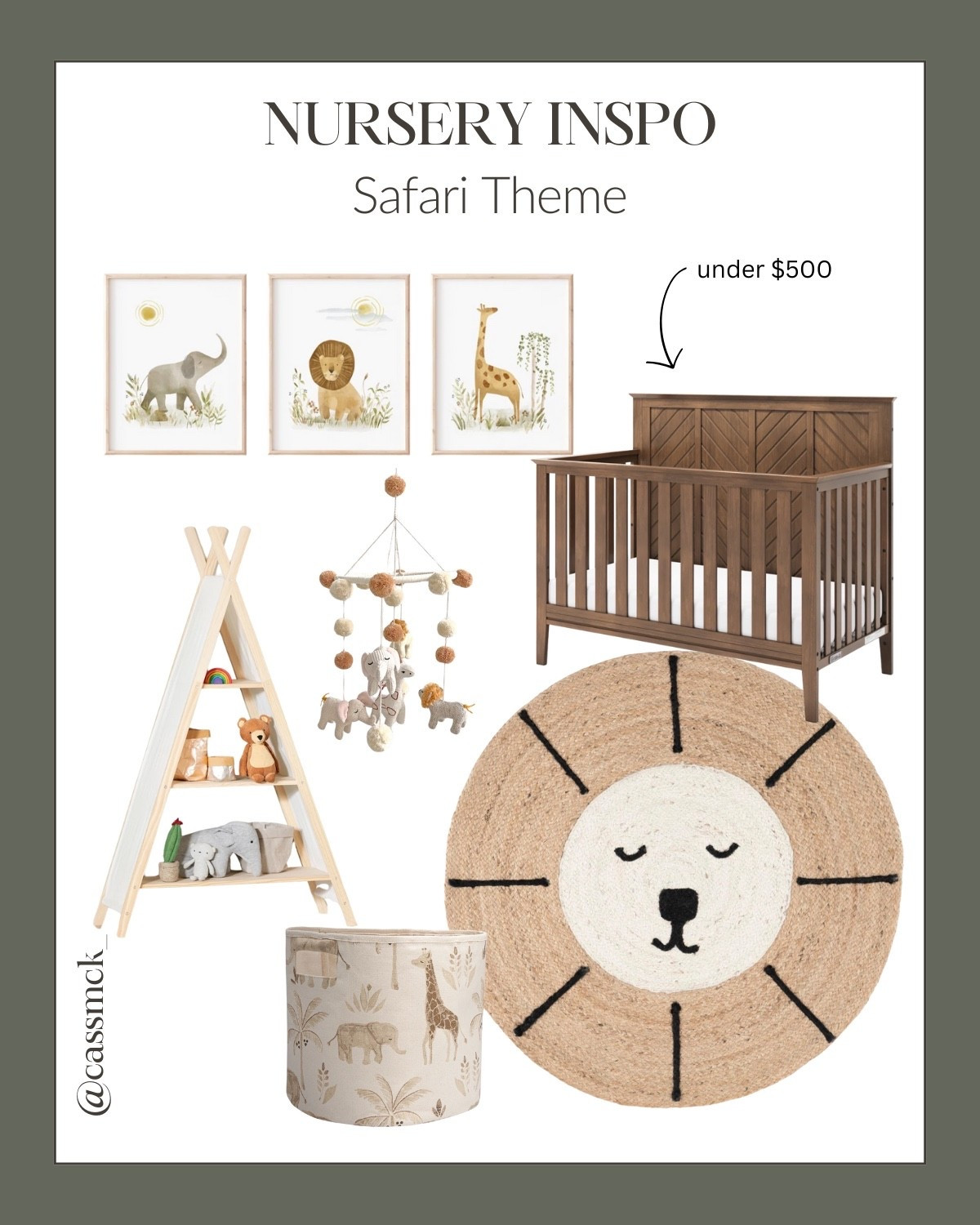 Mood board for a safari themed nursery! Shop these faves with Wayfair!

Safari themed nursery, nursery theme inspo, animal nursery

@Wayfair #Wayfair #WayfairPartner #Ad 



#LTKHome