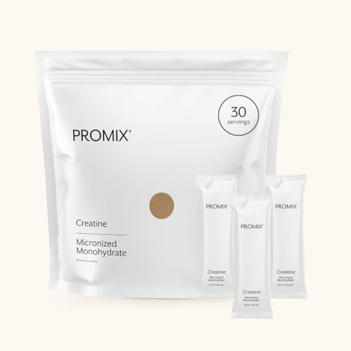 ProMix Nutrition Creatine Monohydrate Powder Travel Packets - 30ct | Amazon (US)