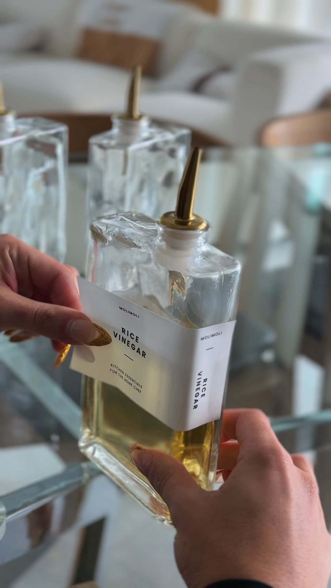 Upgrading my kitchen with these sleek Molimoli oil dispensers, and I’m obsessed! Not only do they add a modern, minimalistic touch to my countertop, but the controlled pour design makes cooking so much easier. Plus, the waterproof labels are a game changer—no more messy bottles! Trust me, you need these for your kitchen upgrade. 

#LTKHome #LTKFindsUnder50 #LTKSaleAlert