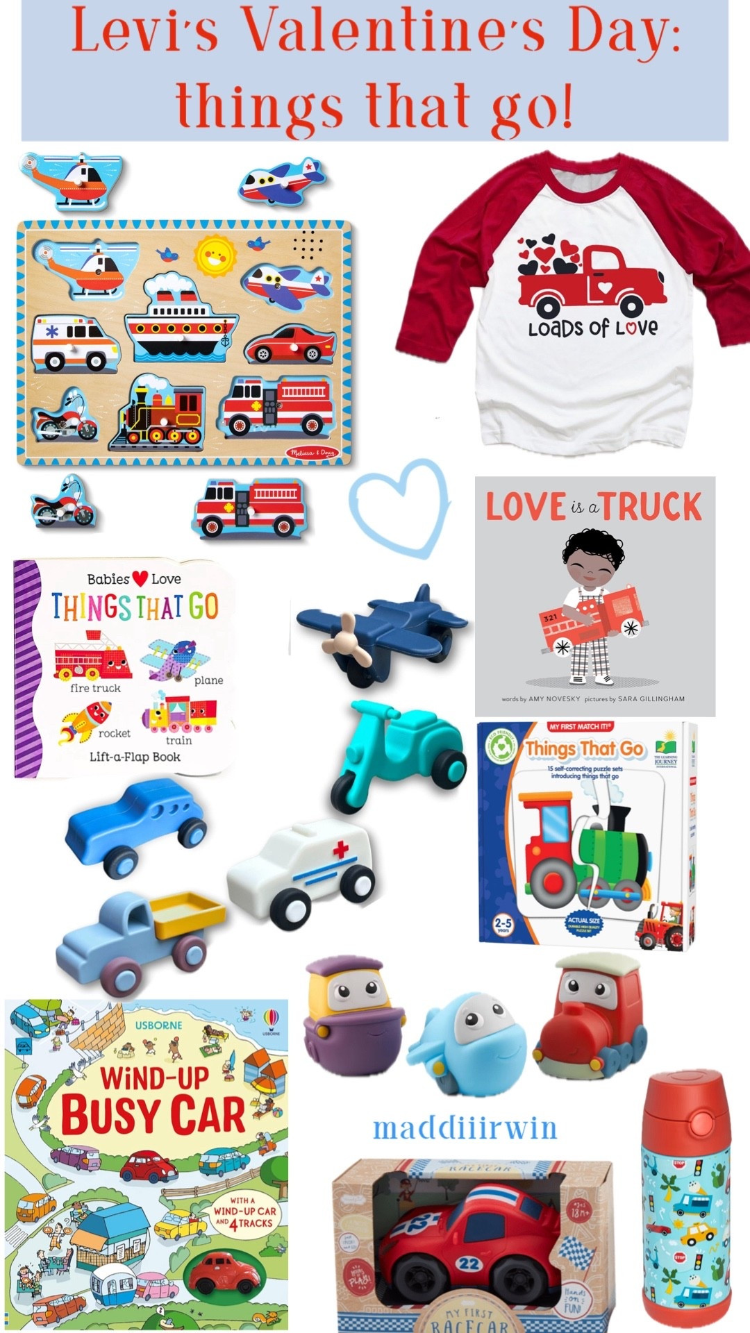 Valentine’s Day things for my baby! This was actually a hard theme to come up with because it seemed too vague but he really does love everything with wheels! 
I’m so excited about these ‘My First Tonies’ because he loves to play with his Tonie box as soon as he wakes up in the morning! 

#LTKFindsUnder50 #LTKSeasonal #LTKKids