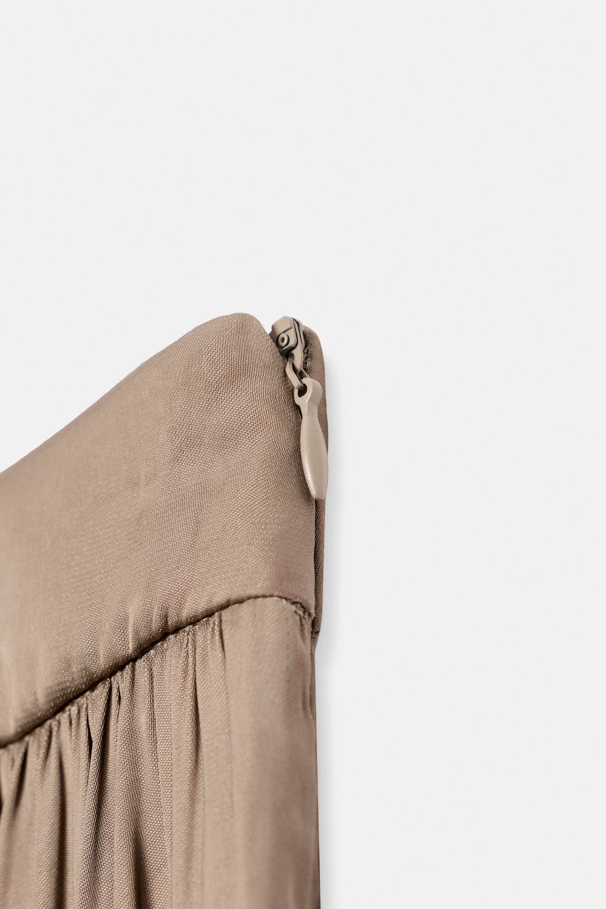 SATIN EFFECT PANTS | Zara US