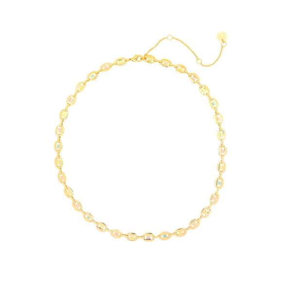 Pura Vida Enamel Mariner Chain Choker Necklace | Scheels Sports