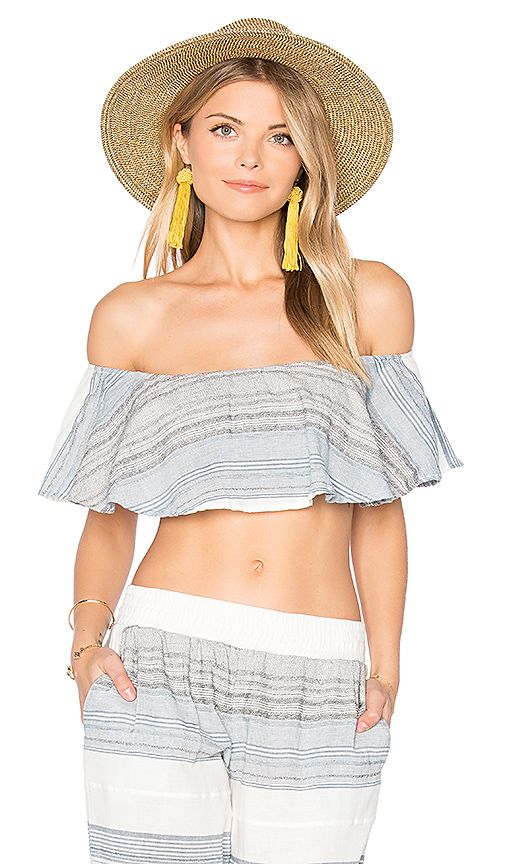 BEACH RIOT Morro Top in Blue. - size L (also in S) | Revolve Clothing