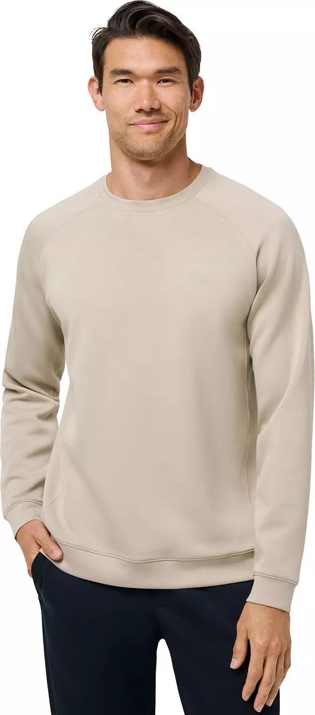 TravisMathew Men's Fibercloud Crewneck Golf Sweatshirt | Golf Galaxy