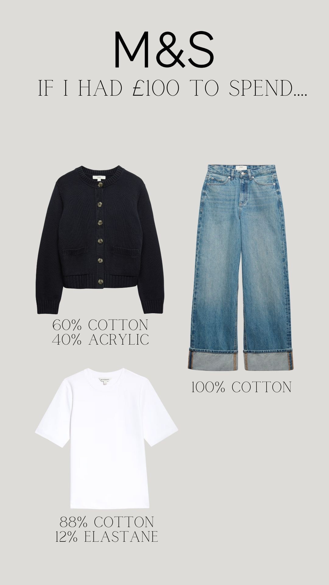 If I had £100 to spend at M&S, here’s everything I’d buy! 
