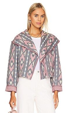 BLANKNYC Cropped Jacket in Open Sky from Revolve.com | Revolve Clothing (Global)