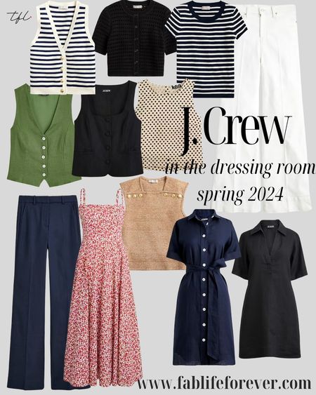 J.Crew Spring 2024 Dressing Room try onsLinen vestLinen trousers StripesLinen dress 

#LTKover40 #LTKstyletip #LTKmidsize