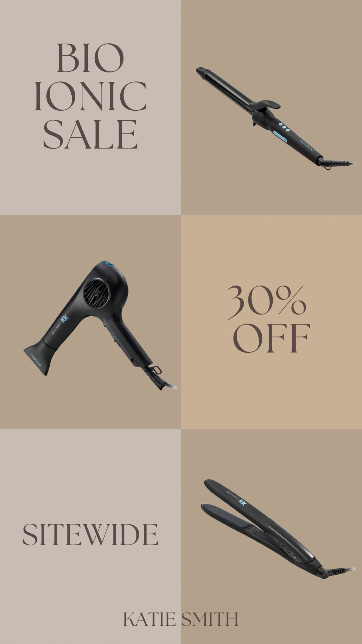30% off bio ionic sitewide! Absolutely love their long barrel curling iron. It is soooo smooth and easy to use! Linking dupes from Ulta!

Long barrel curling iron | bio ionic sale | straightener | bio ionic curling iron | hair style | beauty | gift guide for her | gift guide hair | long hair curling iron | best curling iron | bio ionic dupe | hair dryer | babyliss pro straightener 

#LTKGiftGuide #LTKCyberWeek #LTKbeauty