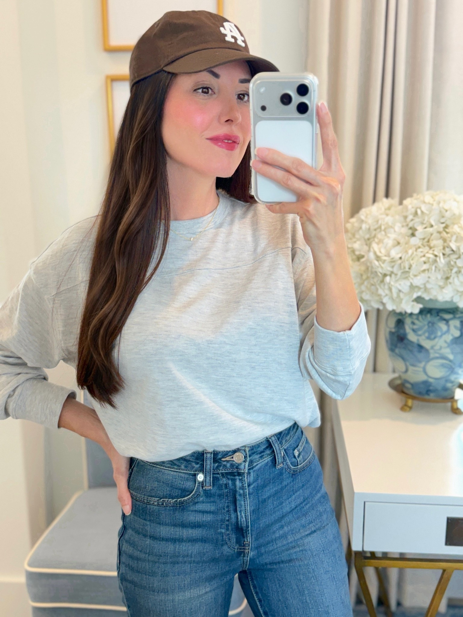 The best slouchy long sleeve tee 🙌 bought it in 3 colors! Perfect tuck & drape👌wearing XS ✨ fall basics, casual fall outfit, mom outfit, fall staples, vintage style tee, ootd fall outfit ideas jeans  and tshirt outfit

#LTKootd #LTKdayinmylife #LTKgrwm