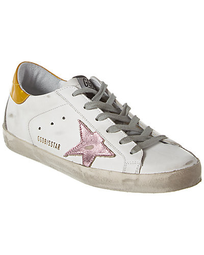Golden Goose Superstar Leather Sneaker | Gilt
