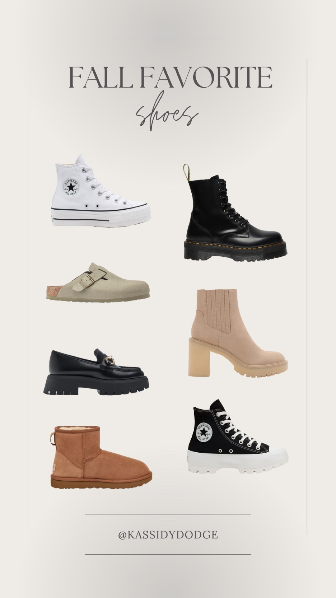 Shoes I can’t stop wearing this fall — Converse, Ugg, Birkenstock, Dr. Martens, Zara, Dolce Vita

#LTKSeasonal #LTKGiftGuide #LTKstyletip