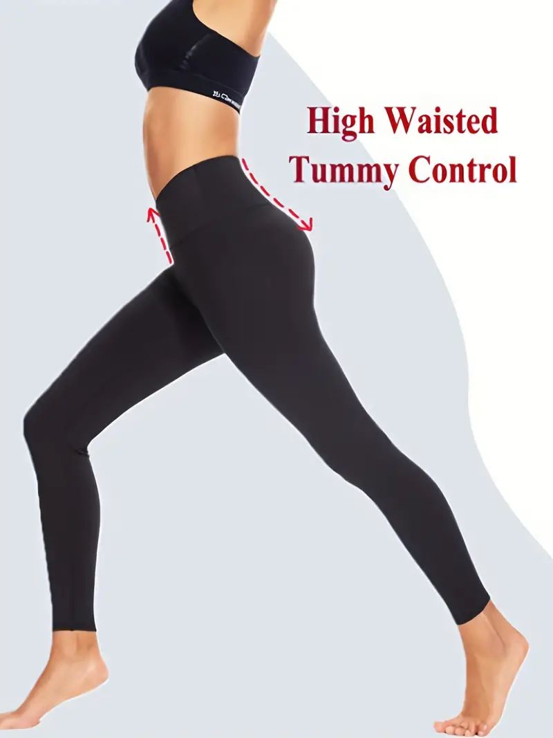 High Waisted Leggings For Women, Soft Athletic Tummy Control Pants For Running Cycling Yoga Worko... | Temu Affiliate Program