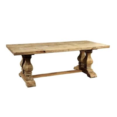 Rosedale Trestle Solid Wood Dining Table (Set of 2) Loon Peak | Wayfair North America