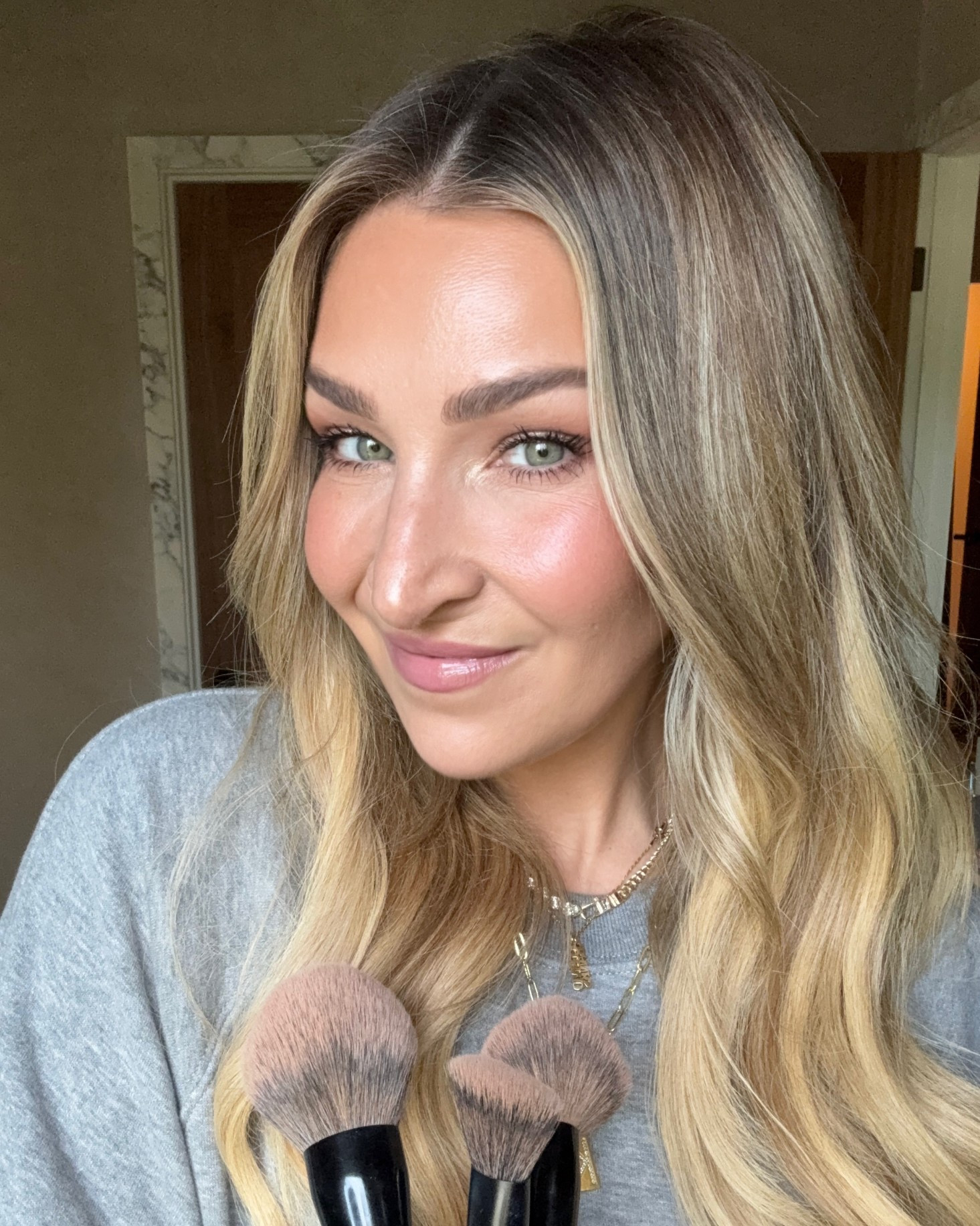 Makeup favorites I use everyday!  Everything is on sale for the Sephora Sale! Shades listed below ⤵️

Foundation: 230 Light Medium Cool
Powder: Voile Rosé
Contour stick: Chocolate Mousse
Cream blush: Nearly Mauve
Powder blush: Glimpse
Bronzer: Luminous Bronze Light
Fenty gloss: Blaz’d Donut

#LTKgrwm #LTKSaleAlert #LTKBeauty