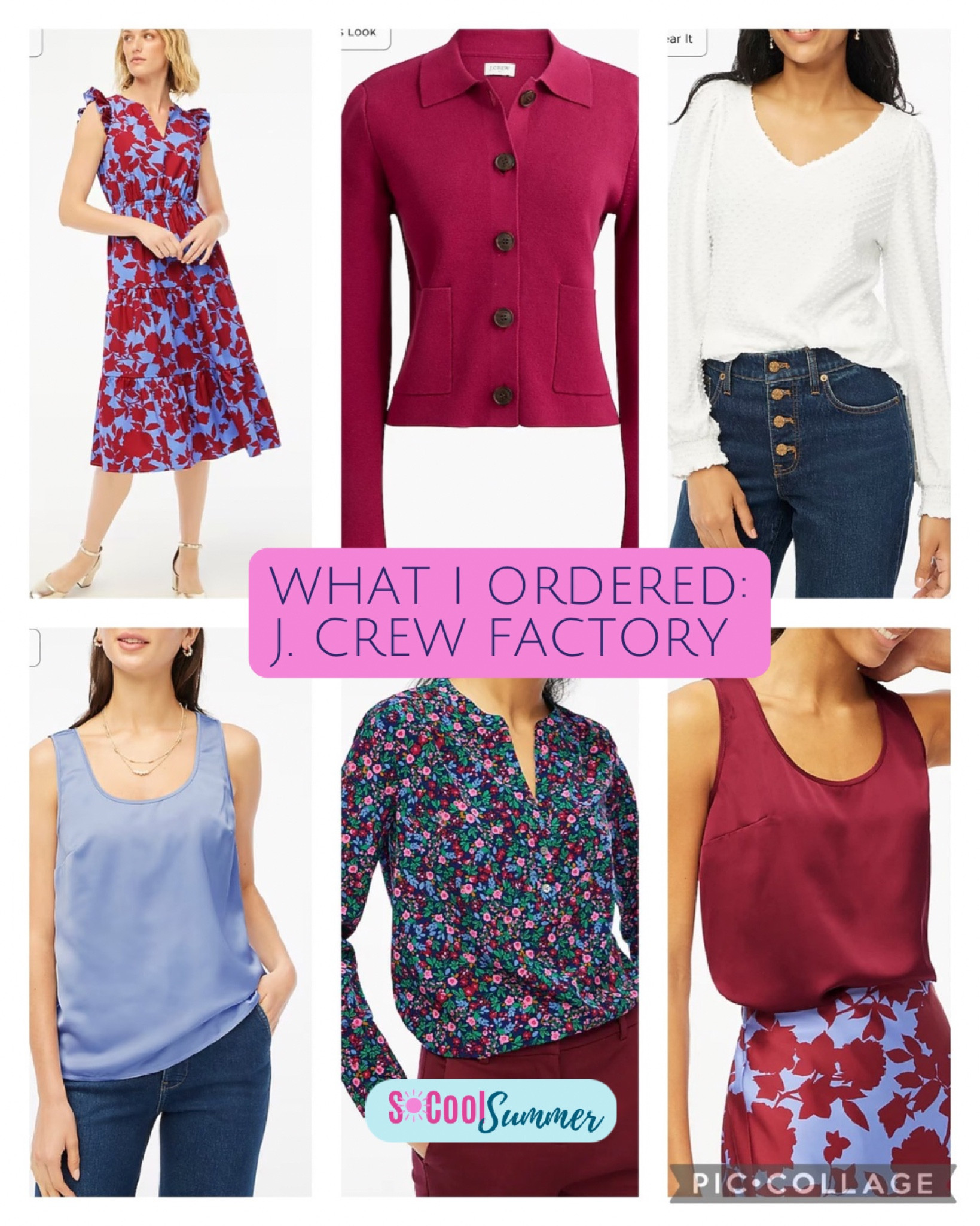 What I picked at J Crew Factory! Preppy summer perfection! 

#hocsummer #coolsummer #lightsummer #truesummer #softsummer #pastelsummer #darksummer #brownsummer #sweetpeasummer #summerpalette #summerfinds

#LTKSaleAlert #LTKWorkwear #LTKStyleTip