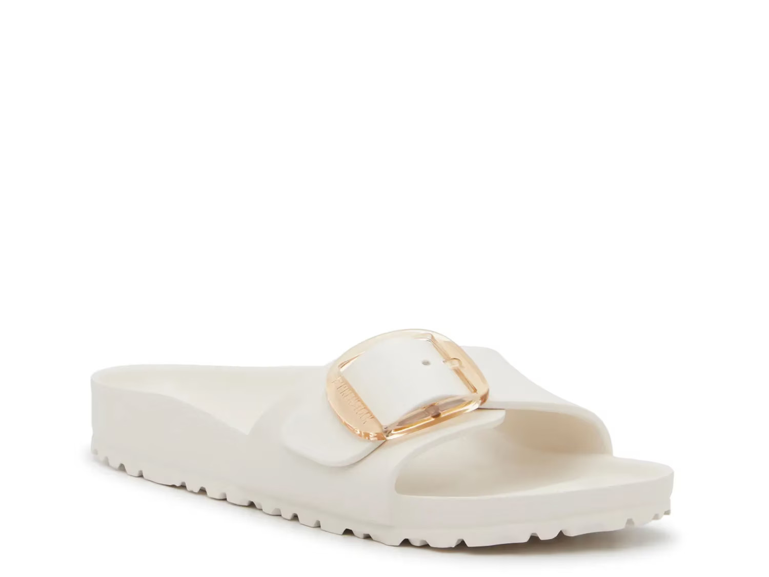 Birkenstock Madrid Big Buckle Sandal | Women's | Off White | Size EU 40 / US Womens 9-9.5 / Mens 7-7.5 | Sandals | Footbed | DSW
