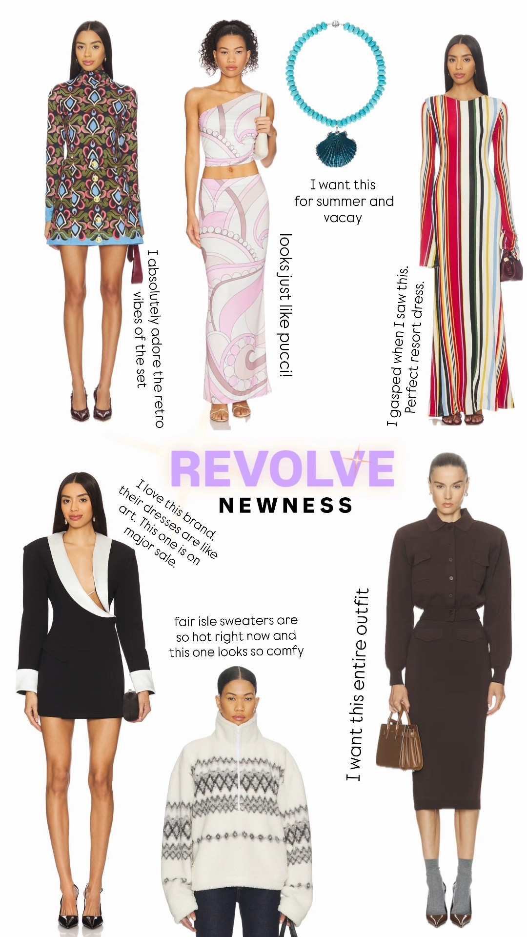 Revolve newness 

#LTKSeasonal #LTKTravel #LTKSaleAlert