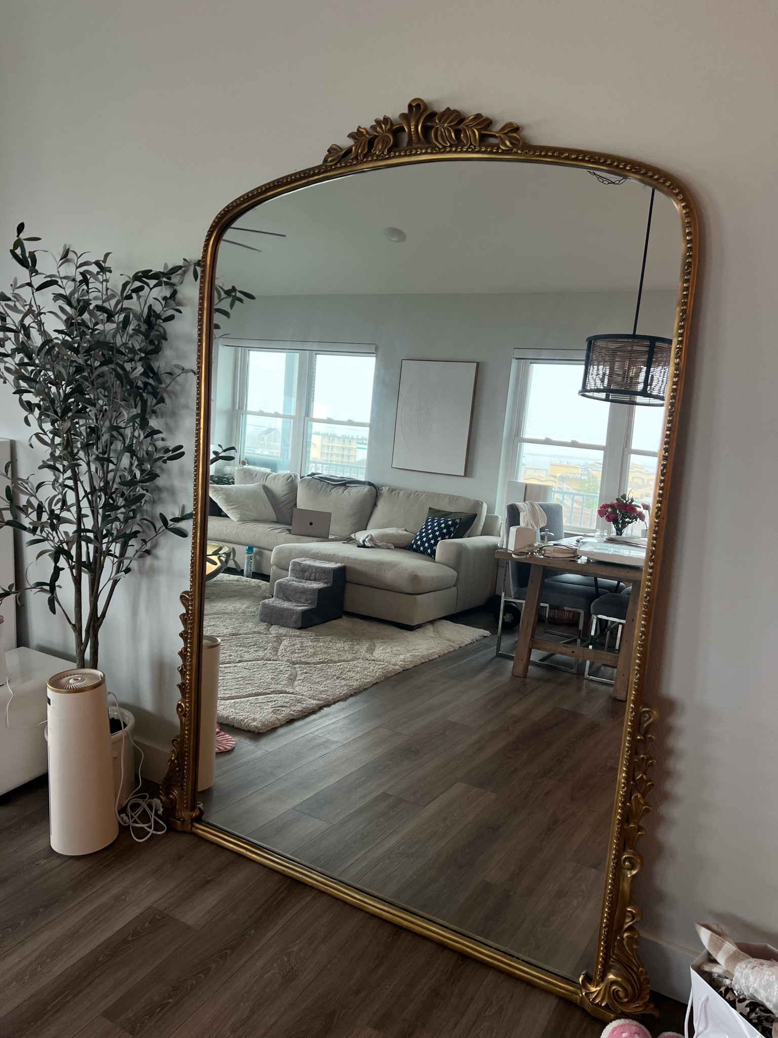 Best price for the anthropology gleaming primrose floor mirror , this is the lowest price ever for my living room mirror which is one of the most complimented pieces   

#LTKsalealert #LTKxAnthro #LTKhome