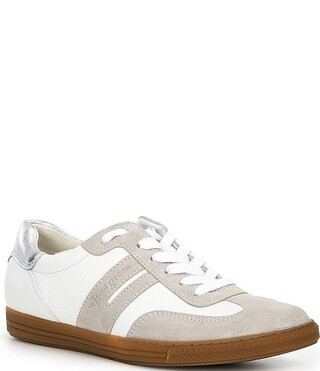 Paul Green Tilly Leather Combo Sneakers | Dillard's | Dillard's