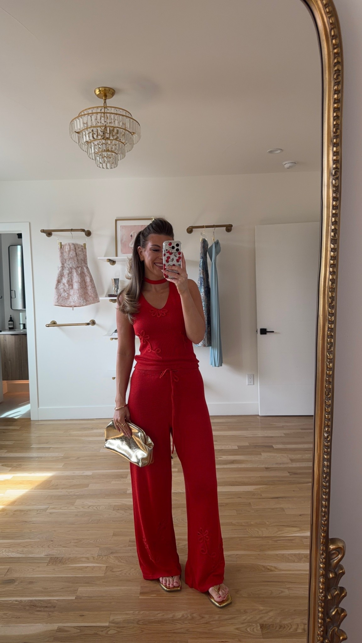 Red crochet floral 2 piece pant resortwear set 

Cupshe code: chic
Vici code: emerson30

Wearing my usual smalls

Resortwear
Floral
Special occasion
Destination
Vacation
Pants set 

#LTKootd #LTKTravel #LTKSeasonal