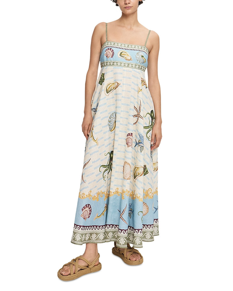 Alemais Bath House Linen Sundress | Bloomingdale's (US)
