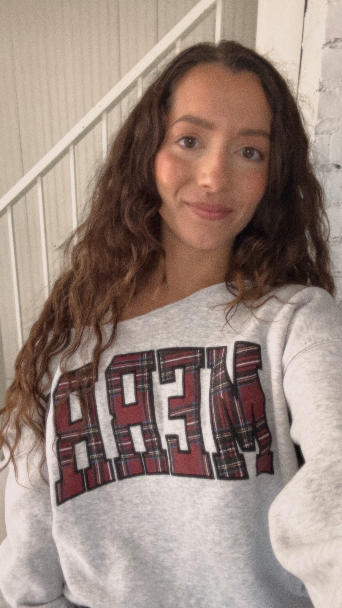 The cutest sweatshirt! Cut the hood off because I hate hoods LOL 

#LTKHoliday