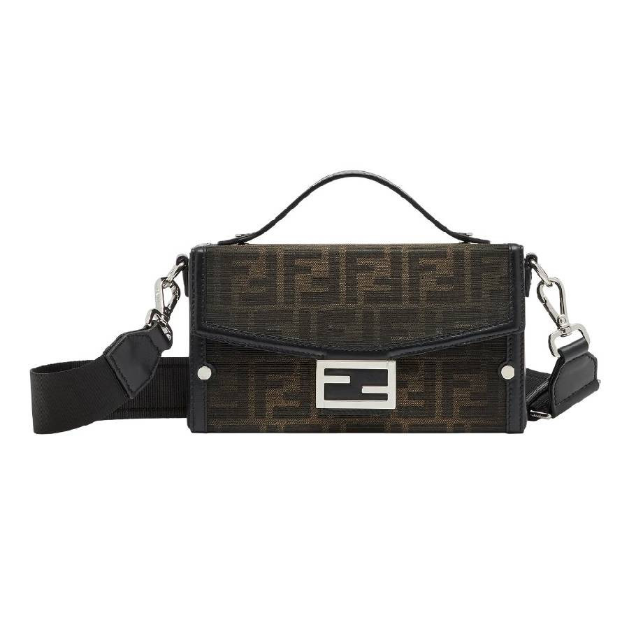 Fendi FF Fabric Soft Trunk Baguette Bag | Jomashop.com & JomaDeals.com