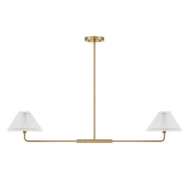 Pearson 2 Light Metal Dimmable Chandelier | Wayfair North America