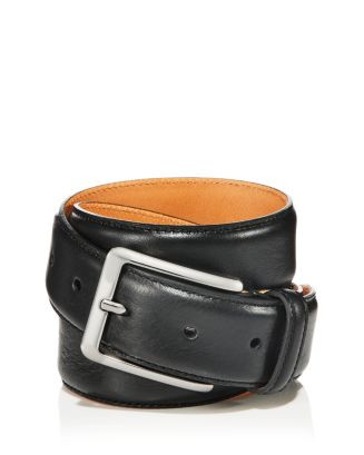 The Men's Store at Bloomingdale's Men's Square Buckle Italian Leather Belt - Exclusive  | Bloomin... | Bloomingdale's (US)