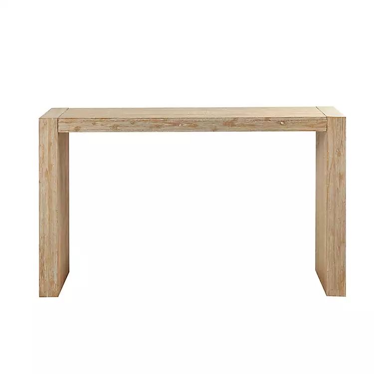 Natural Wood Frame Console Table | Kirkland's Home