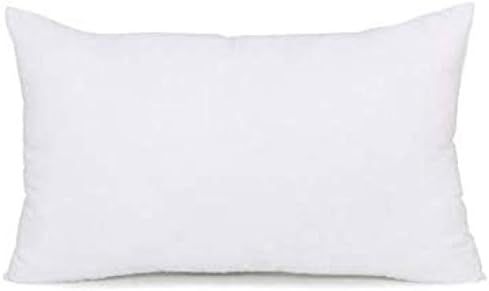 Throw Pillow Inserts IZO Home Goods Outdoor Water Resistant (Polyester, 12" x 20") | Amazon (US)