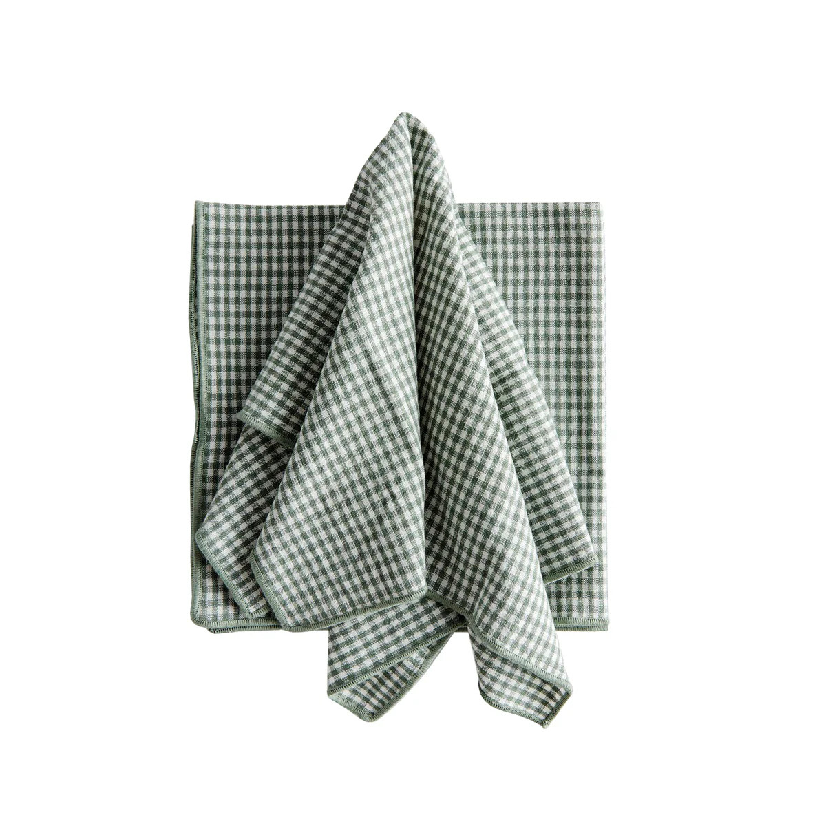 Green Gingham Napkins | Tuesday Made