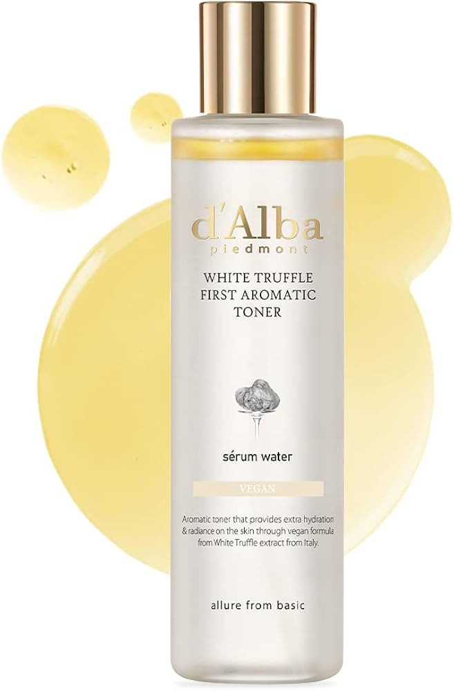 d'alba Piedmont Italian White Truffle First Aromatic Toner, Vegan Skincare, Gentle Hydrating Tone... | Amazon (US)