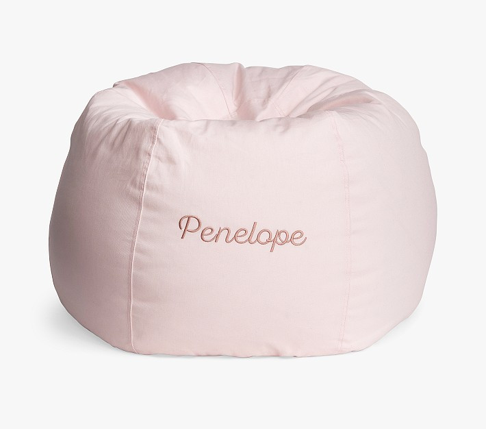 Anywhere Beanbag™, Solid Pearl Twill | Pottery Barn Kids