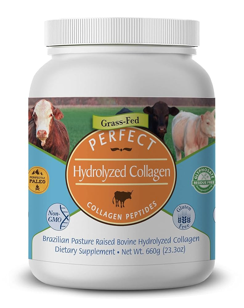 Perfect Supplements – Unflavored Hydrolyzed Collagen Powder for Men and Women - Collagen Peptid... | Amazon (US)