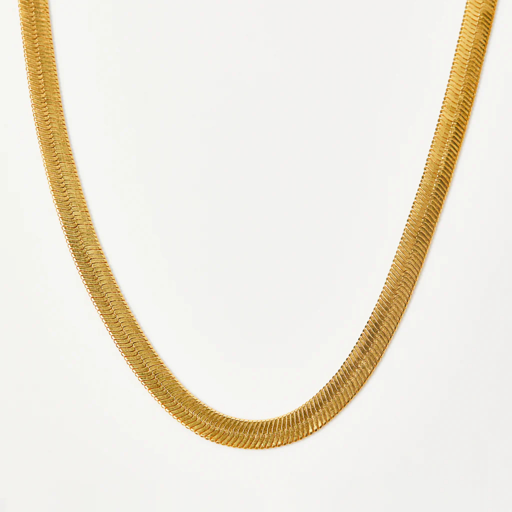 Slinky Herringbone Chain | Carrie Elizabeth