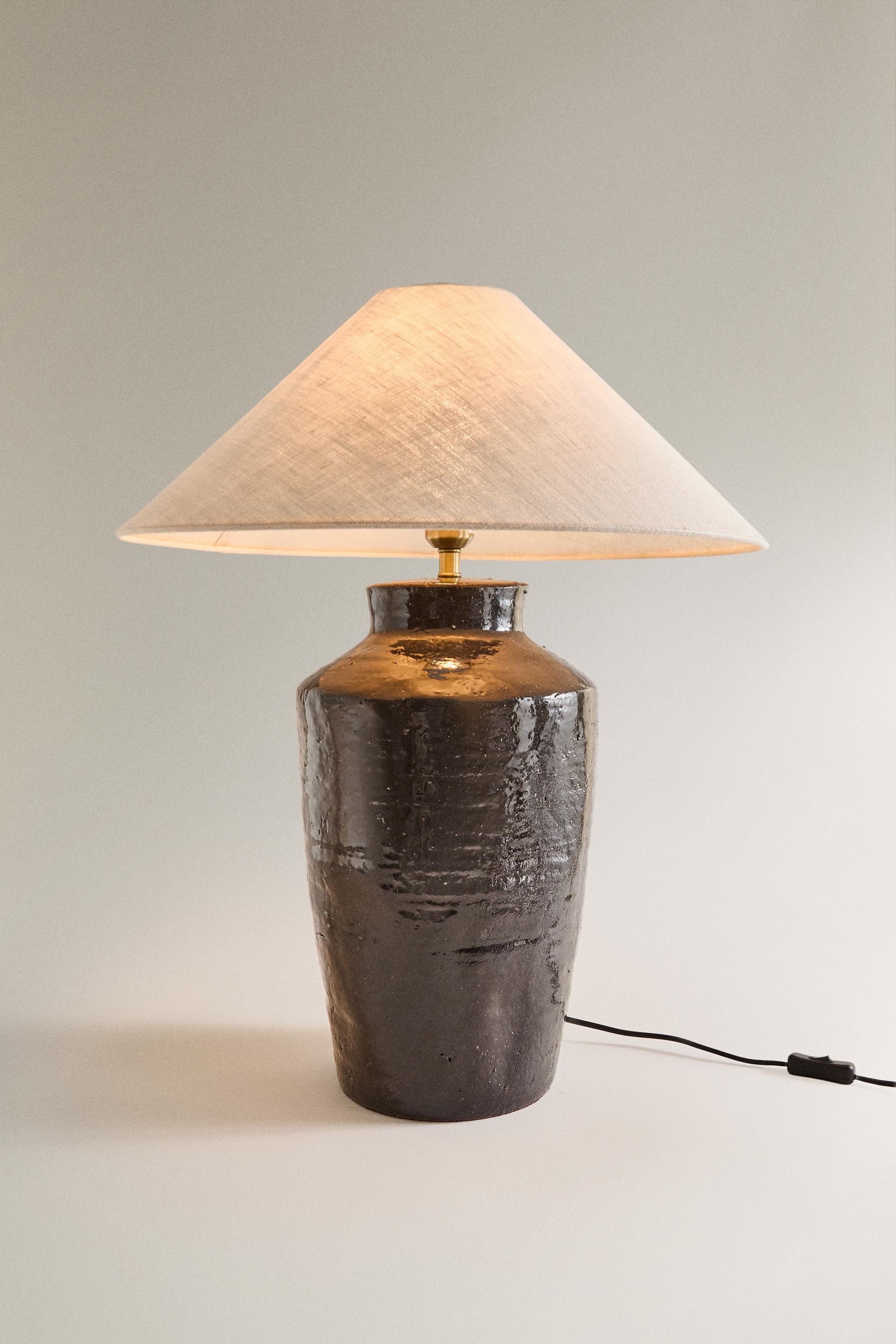 CERAMIC TABLE LAMP | Zara US