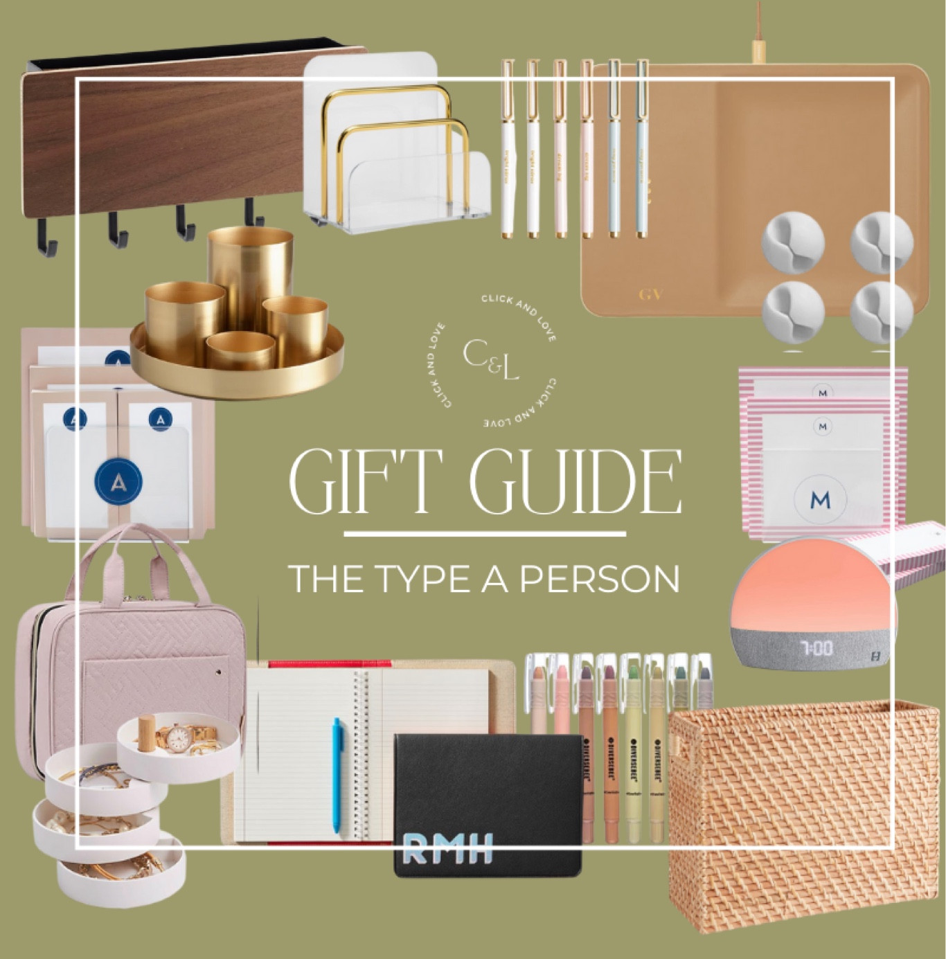Gift Guide: For the Type A Person✨

Stationary, file holder, office organizer, travel accessories, desk organizer, personalized gift, monogrammed gift, wireless charger, pens, highlighters, jewelry box, cable organizer, sound machine, planner, gifts for her, gifts for him, type  a gifts, organizer, Amazon gifts, Target gifts, 
Christmas gift, gift, gift guide, budget friendly gifts, holiday gift, gift ideas, stocking stuffers, Christmas gift idea


#LTKhome #LTKHoliday #LTKSeasonal