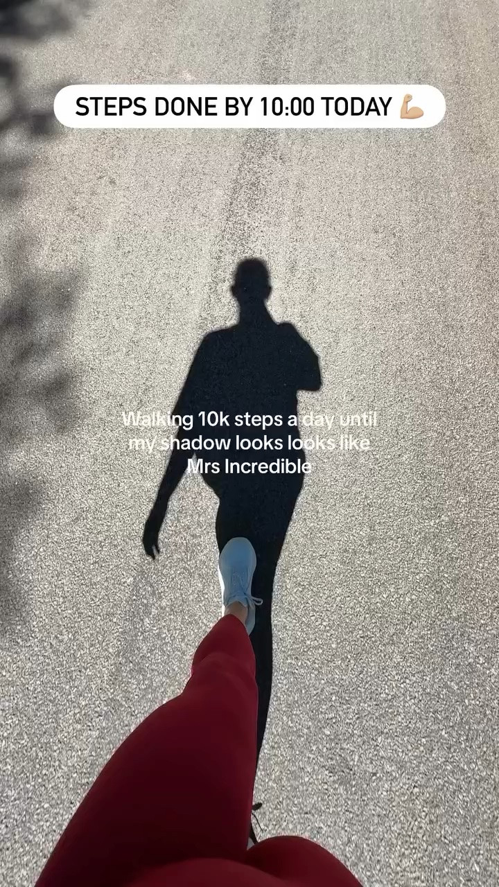 STEPS DONE BY 10:00 TODAY 💪🏼