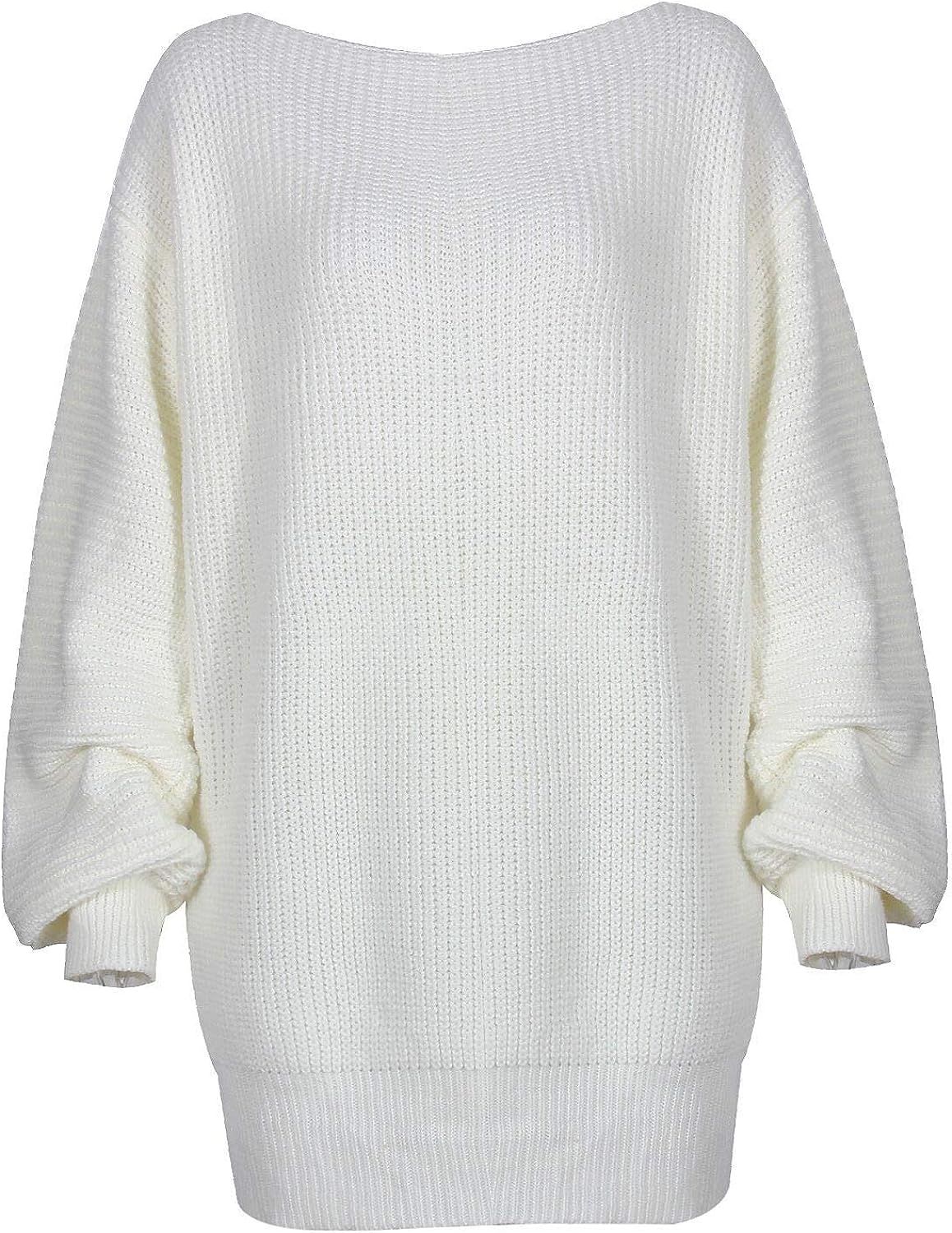 YoMeiJun Women's Casual Oversized Sweater Dress Long Knitted Chunky Pullover Jumper | Amazon (US)
