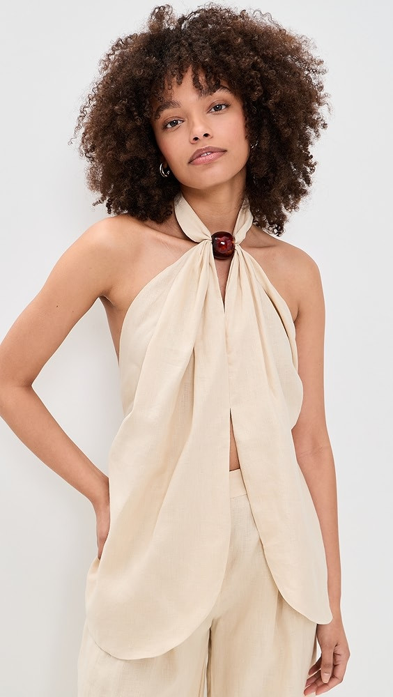 FAITHFULL Biba Halter Top | Shopbop | Shopbop