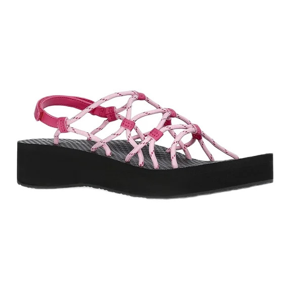 Athletic Works Women's Strappy Rope Sandals | Walmart (US)