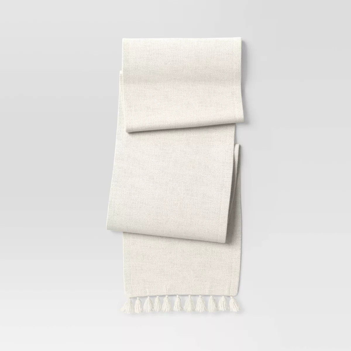 108"x14" Cotton Textured Table Runner - Threshold™ | Target