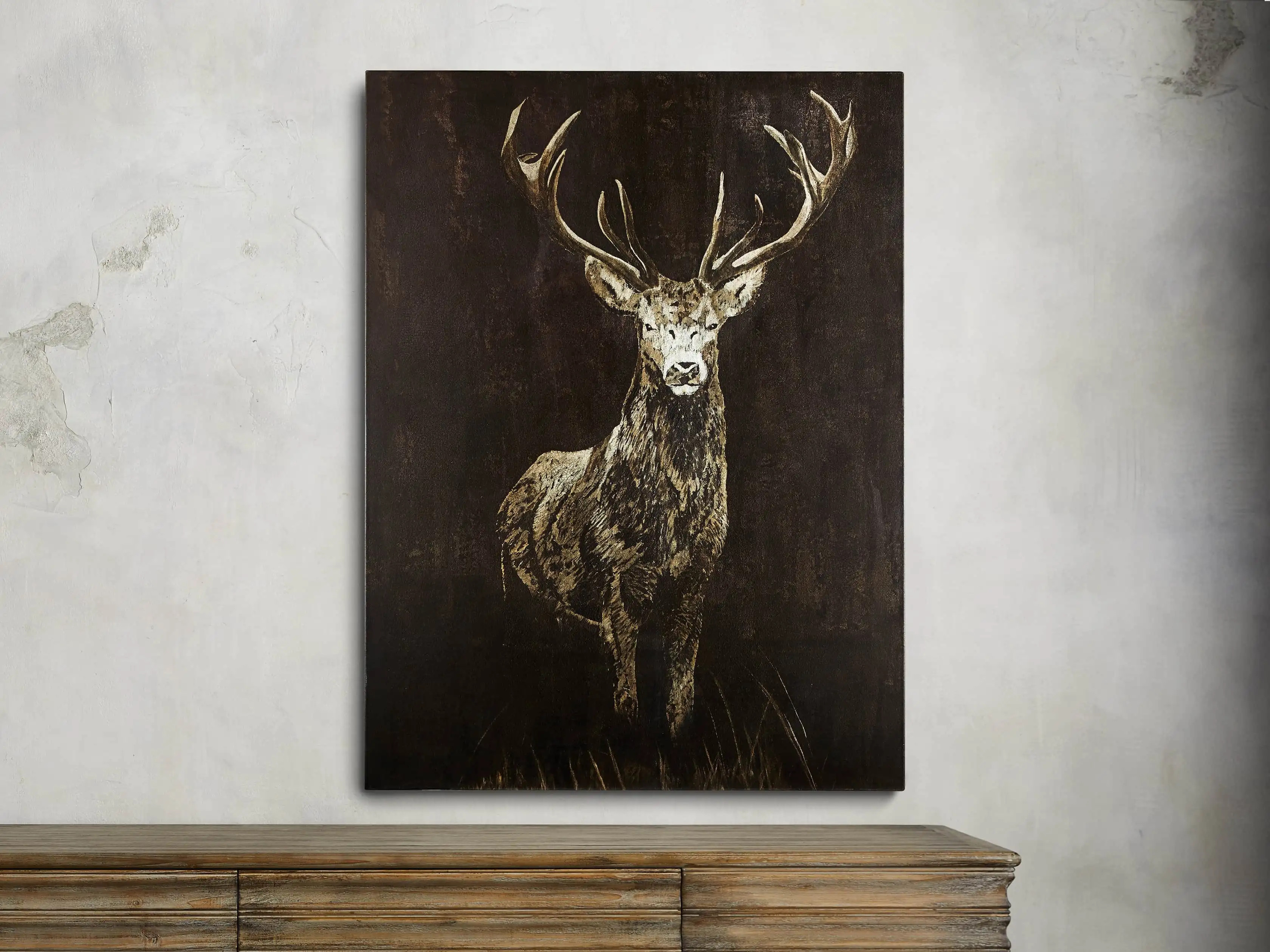 The Stag Print | Arhaus